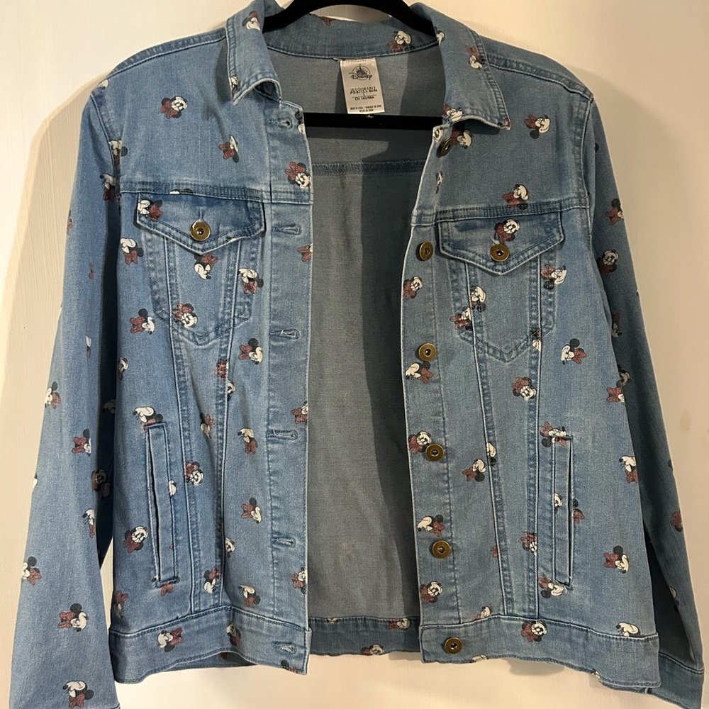 Disney jean jacket - Minnie Mouse - small